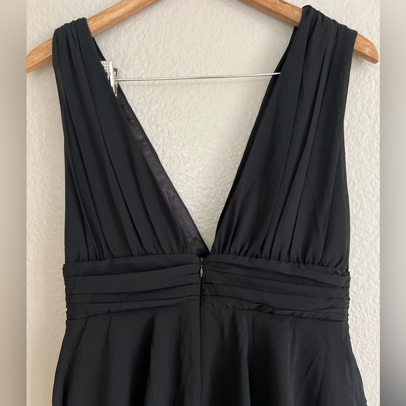 NWOT Amazing Evening Black Tiered Maxi Dress - Picture 5 of 8